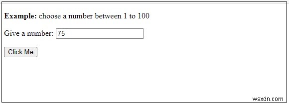 Nhận số từ đầu vào của người dùng và hiển thị trong bảng điều khiển với JavaScript 