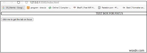 JavaScript tập trung một phần tử cụ thể với lớp div, không phải khai báo id div? 