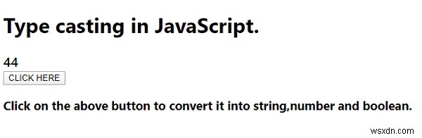 Nhập truyền trong JavaScript. 