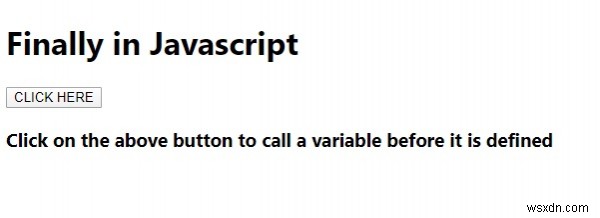Giải thích Câu lệnh cuối cùng trong JavaScript với các ví dụ. 