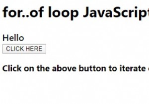 Giải thích cho. . JavaScript vòng lặp .of. 