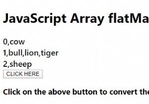 Array.prototype.flatMap () trong JavaScript. 