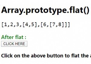 Array.prototype.flat () trong JavaScript. 
