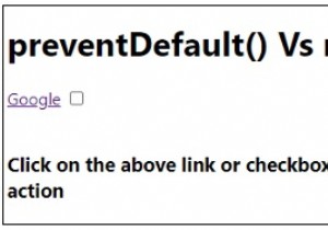 PreventDefault () so với Trả về sai trong JavaScript? 