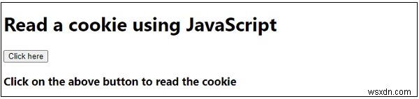 Làm thế nào để đọc một cookie bằng JavaScript? 