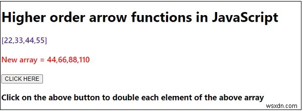 Các Hàm Mũi tên Thứ tự Cao hơn trong JavaScript. 