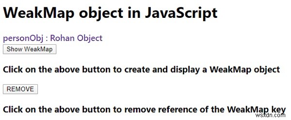 Đối tượng WeakMap trong JavaScript. 