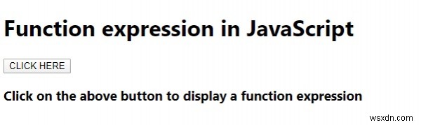 Biểu thức hàm trong JavaScript là gì? 
