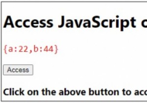 Làm thế nào để truy cập các thuộc tính JavaScript? 