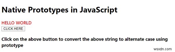 Giải thích các Nguyên mẫu gốc trong JavaScript. 