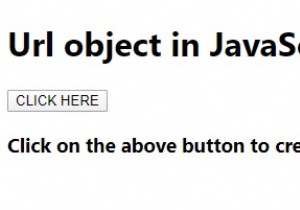 Làm cách nào để tạo một đối tượng URL bằng JavaScript? 