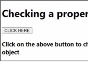 Chúng tôi có thể kiểm tra xem một thuộc tính có nằm trong một đối tượng bằng JavaScript không? 