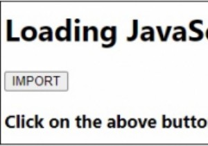 Đang tải động các mô-đun JavaScript 