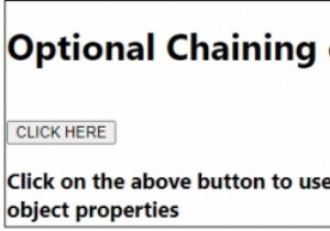 Toán tử chuỗi tùy chọn trong JavaScript. 