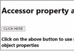 Thuộc tính Accessor và các thuộc tính của nó trong JavaScript 