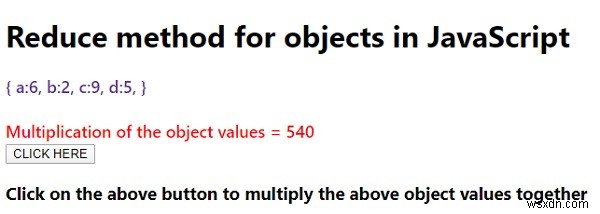 Làm thế nào để áp dụng phương thức rút gọn cho các đối tượng trong JavaScript? 