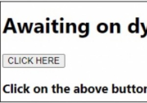 Đang chờ nhập động trong JavaScript. 
