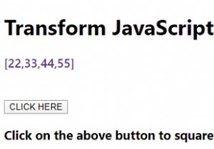 Làm cách nào để chuyển đổi mảng JavaScript bằng cách sử dụng bản đồ? 