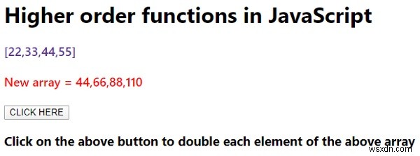 Giải thích các hàm bậc cao trong JavaScript. 