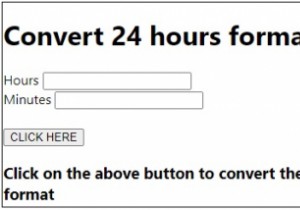 Chương trình JavaScript chuyển đổi định dạng 24h sang 12h