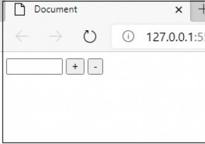 Tạo nút giảm dần cộng trừ theo lập trình cho số loại đầu vào HTML trong JavaScript 