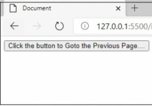 Triển khai Onclick trong JavaScript và cho phép trình duyệt web quay lại trang trước? 