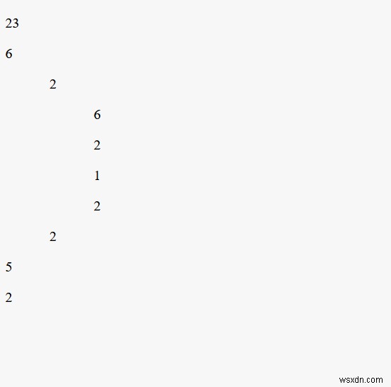 Làm thế nào để xử lý mảng lồng nhau trong JavaScript và hiển thị thứ tự các số theo cấp độ tối đa mà chúng được lồng vào nhau? 