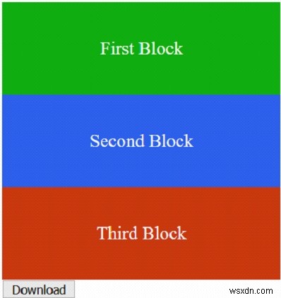 Cách chụp ảnh màn hình div bằng JavaScript 