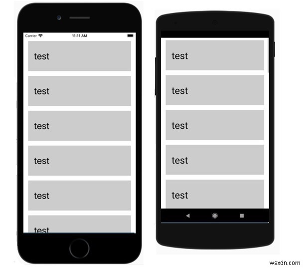 Giải thích cách sử dụng thành phần VirtualizedList trong ReactNative? 