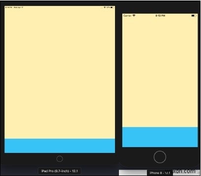 Cách căn chỉnh các chế độ xem ở cuối màn hình trong iOS 