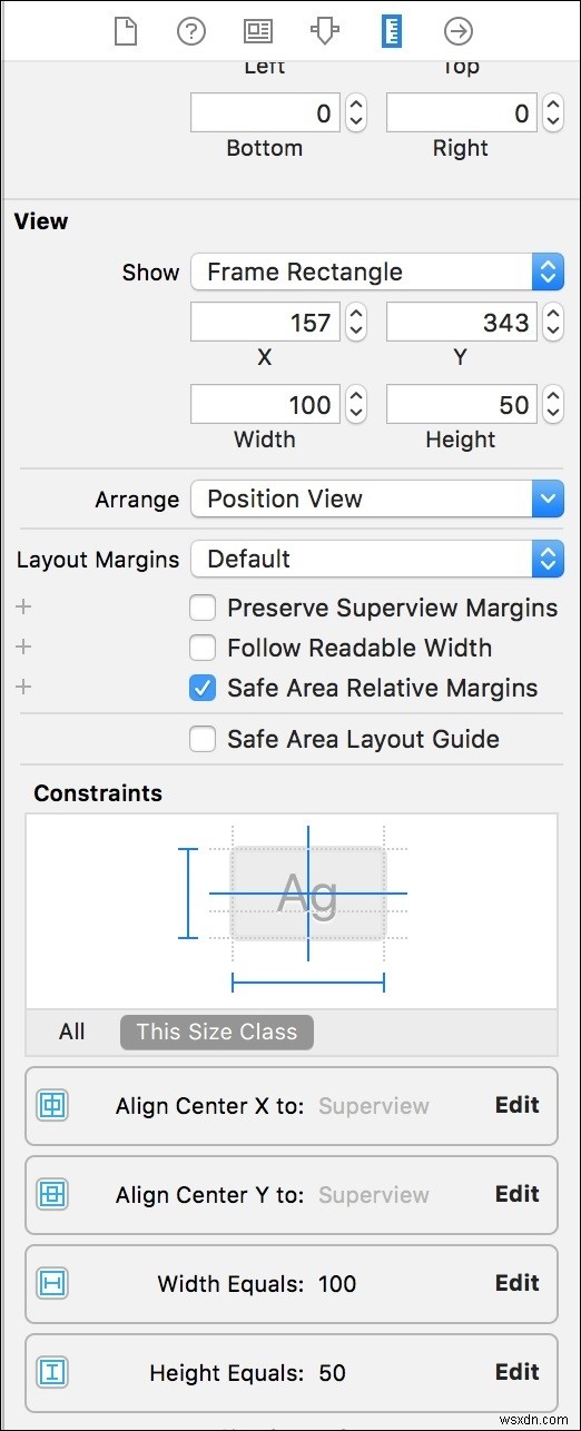 Làm việc với Xcode Auto Layout trong Swift và iOS 