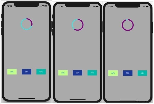 Tạo thanh tiến trình hình tròn trong iOS 