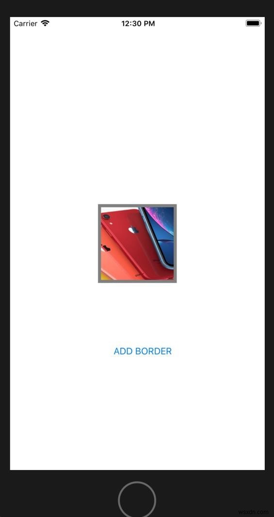 Đặt Viền cho ImageView trong iOS? 
