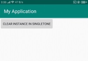 Làm thế nào để lưu trữ Hashmap trong Singleton trong Android? 