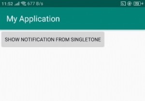 Cách sử dụng Singleton Notification trong Android