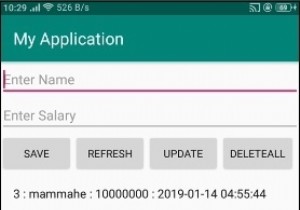 Cách tìm giá trị lớn nhất trong SQLite Android