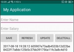 Làm cách nào để sử dụng sqlite_source_id () trong sqlite Android? 