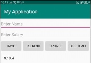 Lấy phiên bản SQLite với sqlite_version() trong Android