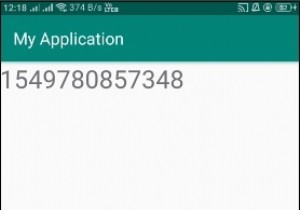 Làm thế nào để lấy thời gian hiện tại từ nhà cung cấp mạng trong Android? 