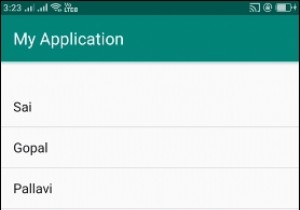 Làm thế nào để sử dụng mảng lồng nhau trong listview android? 