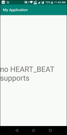 Làm thế nào để kiểm tra điện thoại di động Android hỗ trợ cảm biến HEART BEAT? 