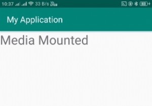 Làm thế nào để lấy thông tin về USB được gắn hoặc không được gắn trong Android? 
