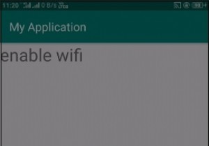 Cách bật/tắt Wi-Fi trên Android