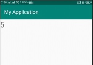 Làm thế nào để tìm phần tử giữa trong một mảng trong Android? 