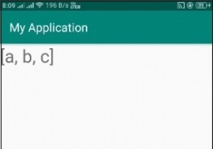 Cách xóa ký tự chung khỏi các phần tử mảng chuỗi Android