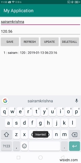 Làm thế nào để lưu trữ giá trị thập phân trong sqlite Android? 