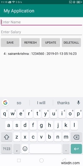 Làm cách nào để tìm các bảng được sửa đổi trong giờ qua trong sqlite Android? 