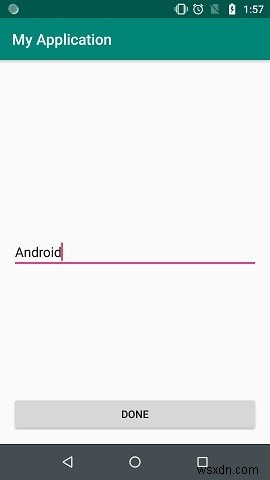 Làm cách nào để gửi dữ liệu cho hoạt động trước đó trong Android? 
