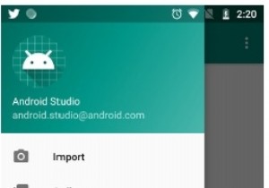Cách tạo Navigation Drawer tùy chỉnh trong Android