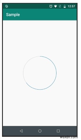 Làm thế nào để tạo ProgressBar vòng tròn trong Android? 